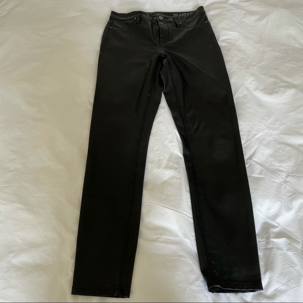 Blank NYC Vegan Leather Pants, size 27